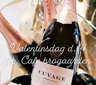 Valentinsdag på Café Brogaarden