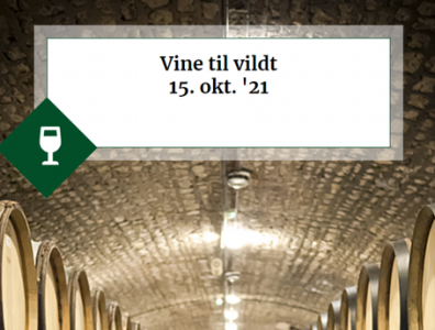 Vine til Vildt på Højslev Kro