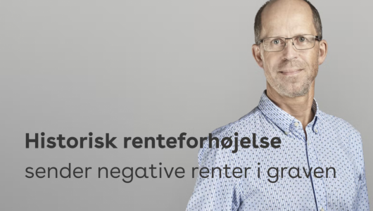 Farvel til negative renter